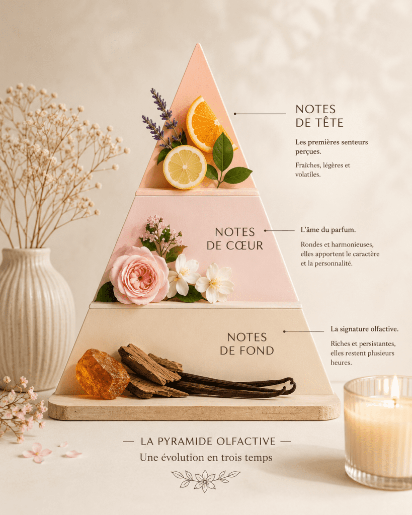 La pyramide olfactive