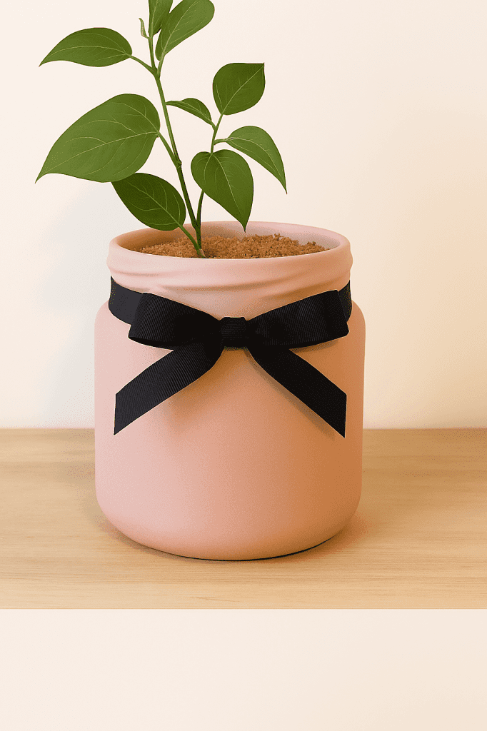 Idée de recyclage de mon pot