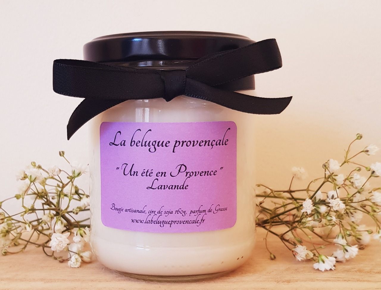 Bougie Lavande "Un été en Provence"