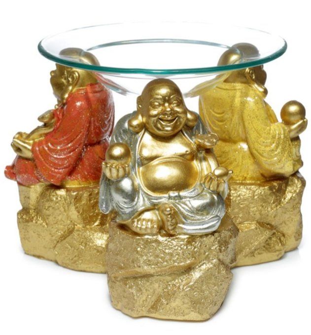  Bouddha Chinois Porte-bonheur Pailleté
