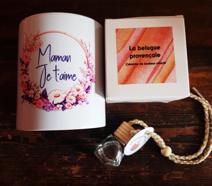 Coffret cadeau Maman je t'aime