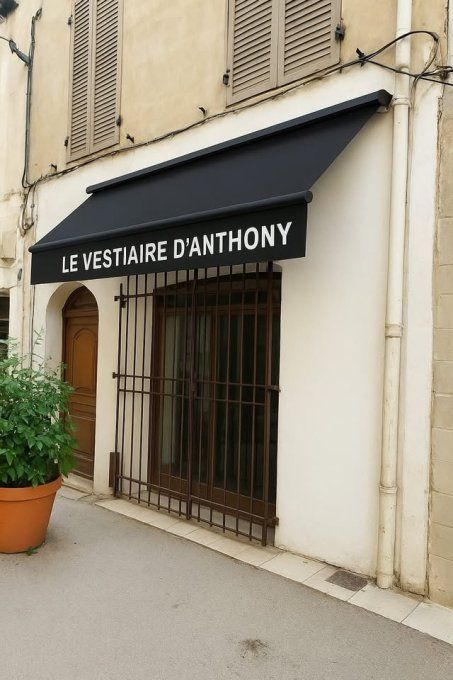 Le vestiaire d'Anthony