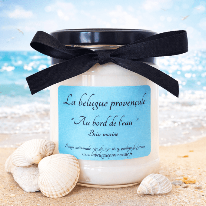 Bougie Brise marine "Au bord de l'eau"