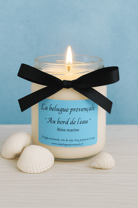 Bougie Brise marine "Au bord de l'eau"