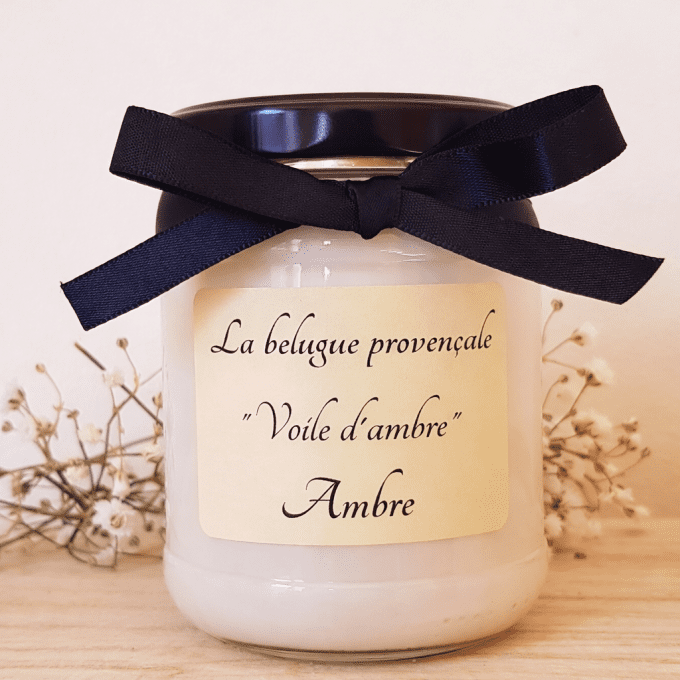 Bougie Ambre "Voile d'ambre"
