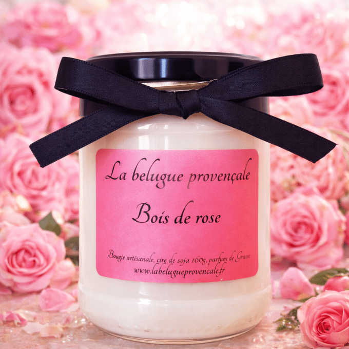 Bougie Bois de rose