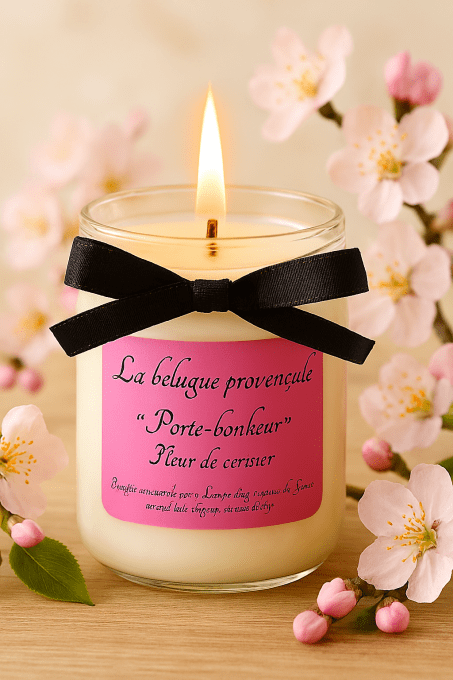 Bougie Fleur de cerisier "Porte-bonheur"