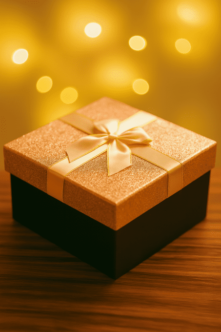 Boite cadeau rose