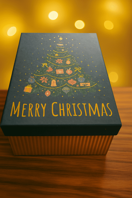 Boite cadeau Noel