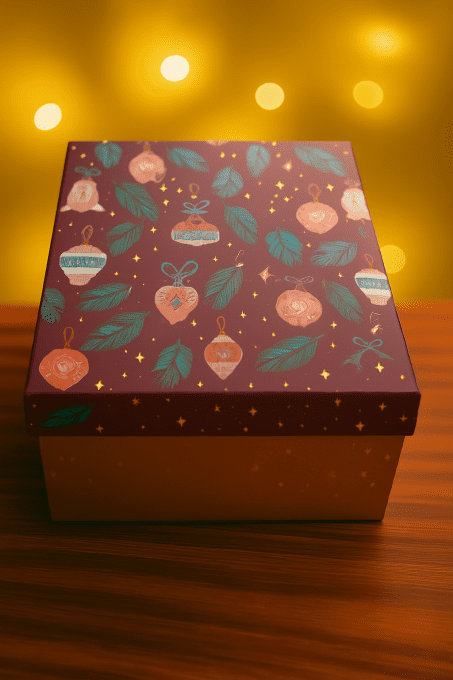 Boite cadeau Noel  