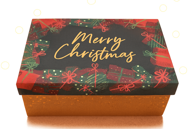 Boite cadeau Noel   