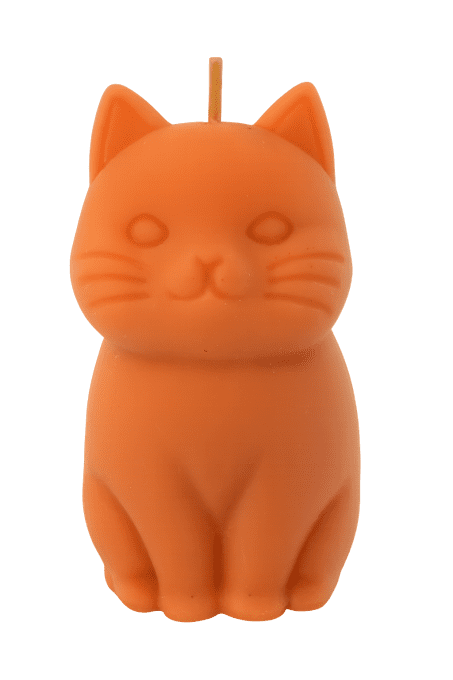 Bougie Chat rose