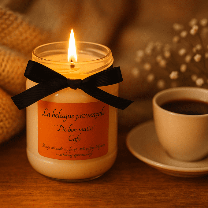 Bougie Café "De bon matin"
