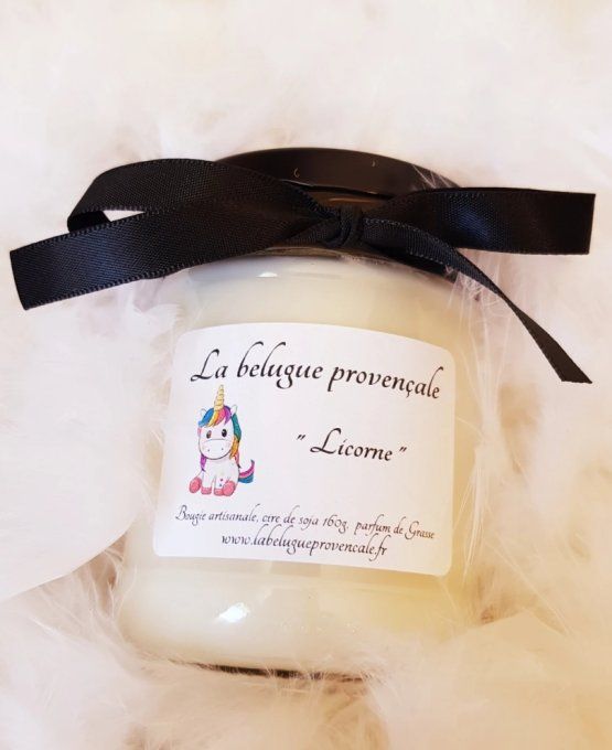 Bougie "Licorne"